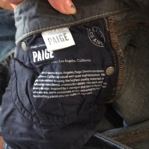 PAIGE SKYLINE SKINNY JEANS - Picture 6 of 8